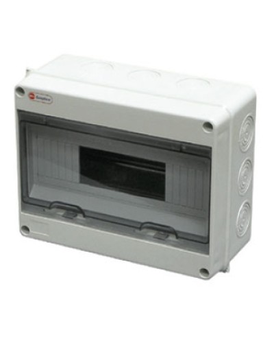 Шкаф настенный, 18 модулей, IP65 Экопласт 46418 в Нефтеюганске Боксы для автоматов Pintop.ru