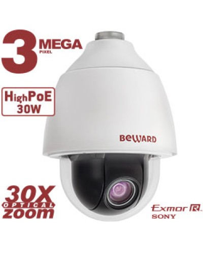 IP-камера видеонаблюдения PTZ купольная Beward BD143P30 в Нефтеюганске IP-камеры Pintop.ru