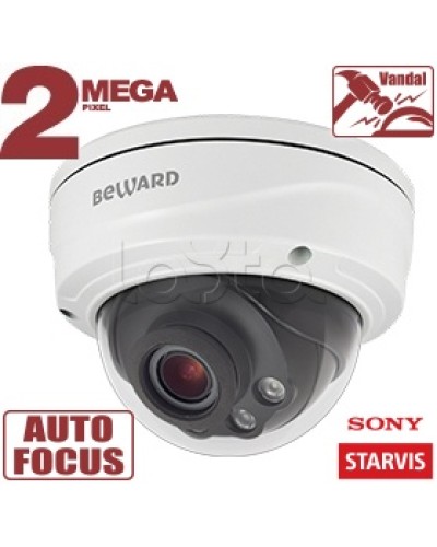 IP-камера видеонаблюдения купольная Beward SV2010DVZ в Нефтеюганске IP-камеры Pintop.ru