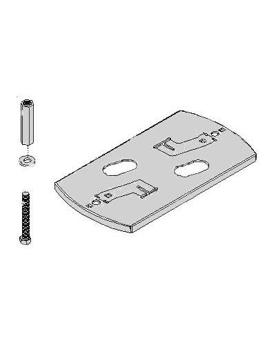 Монтажное основание BX Came 119RIY006 в Нефтеюганске Запчасти для шлагбаумов и автоматики Pintop.ru
