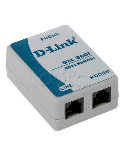 Сплиттер ADSL D-Link DSL-30CF/RS в Нефтеюганске Маршрутизаторы, Роутеры и Точки Доступа Pintop.ru