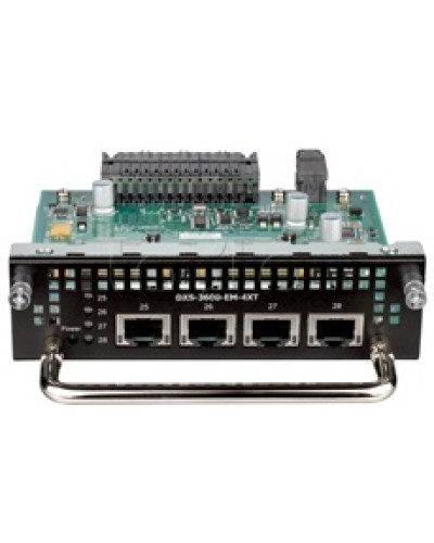 Модуль расширения с 4 портами D-Link DXS-3600-EM-4XT/A1A в Нефтеюганске Дополнительное оборудование для сетей Pintop.ru
