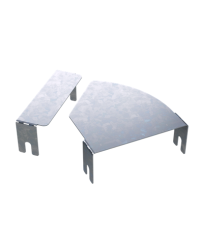 Крышка д/угла гор.изм.CPO 0-44 осн.150 DKC (38011HDZL) в Нефтеюганске Аксессуары для лотков Pintop.ru