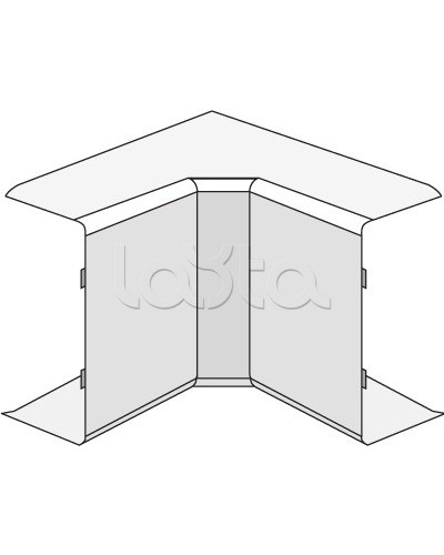 Угол внутренний AIM 40x17 DKC 00395 в Нефтеюганске Аксессуары для кабель-канала Pintop.ru