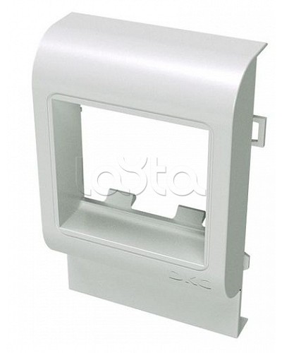 Рамка-суппорт под 2 модуля 45x45 мм DKC (00515) в Норильске Аксессуары для кабель-канала Pintop.ru