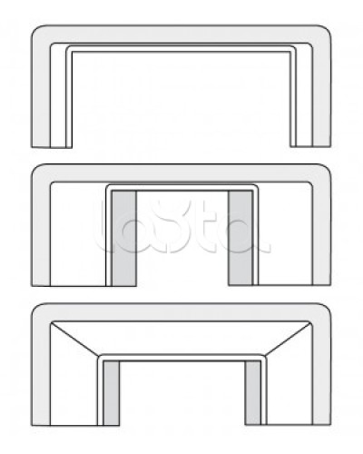 Набор адаптеров для миниканалов DKC 10133 в Нефтеюганске Аксессуары для кабель-канала Pintop.ru