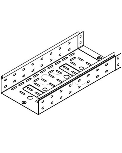 Лоток перфорированный 600х50 L3000 DKC 35268 в Нефтеюганске Кабельные лотки Pintop.ru