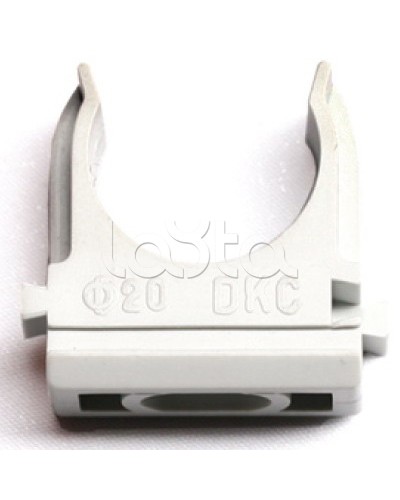 Держатель с защелкой, д.20 мм DKC 51020 в Нефтеюганске Держатели, клипсы, скобы Pintop.ru