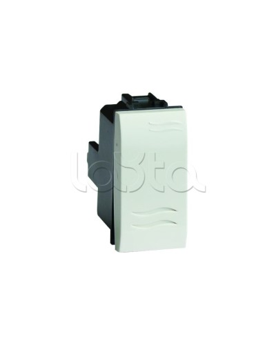 Выключатель, белый, 1мод. DKC (76001B) в Нефтеюганске Аксессуары для кабель-канала Pintop.ru