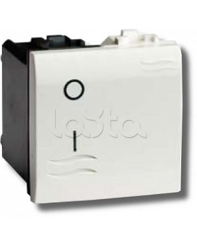 Выключатель двухполюсный белый 2 мод в Нефтеюганске Аксессуары для стоек и шкафов Pintop.ru