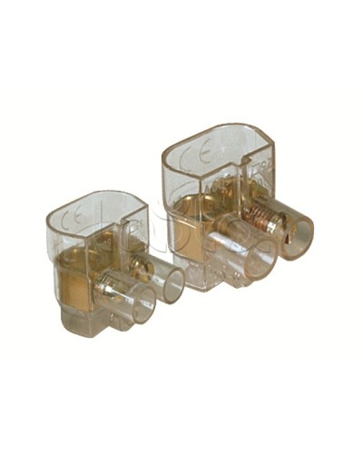 Колодка клеммная соединительная 2х4 мм DKC B42 в Нефтеюганске Клеммные колодки Pintop.ru