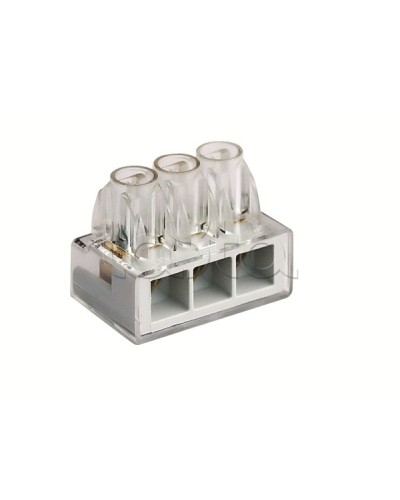 Колодка клеммная соединительная 3х4.5 мм. DKC B63 в Нефтеюганске Клеммные колодки Pintop.ru