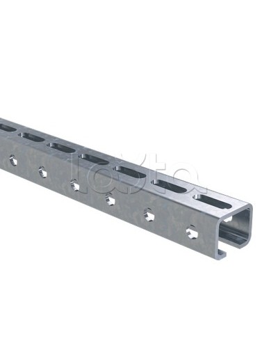 C-профиль 51х40х4 L1200 горячеоцинкованный DKC BPM5112HDZ в Нефтеюганске Аксессуары для стоек и шкафов Pintop.ru