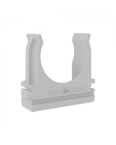 Держатель с защелкой, д.25мм DKC (51025R) в Нефтеюганске Держатели, клипсы, скобы Pintop.ru
