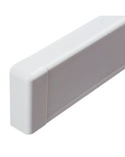 Заглушка для плинтусного короба 100х40 мм белый DKC AIR10045 в Нефтеюганске Аксессуары для стоек и шкафов Pintop.ru