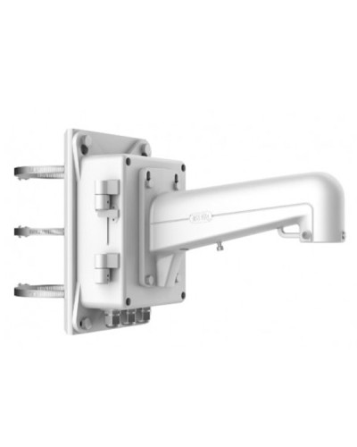 Кронштейн для столбового монтажа Hikvision DS-1602ZJ-box-pole в Нефтеюганске Системы видеонаблюдения Pintop.ru