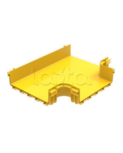 Ответвитель Т-образный пластиковый Hyperline FBTR-360-TEE в Нефтеюганске Аксессуары для лотков Pintop.ru