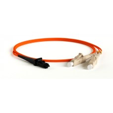 Патч-корд волоконно-оптический Hyperline FC-D2-50-LC/PR-MTRJM/PR-H-5M-LSZH-OR