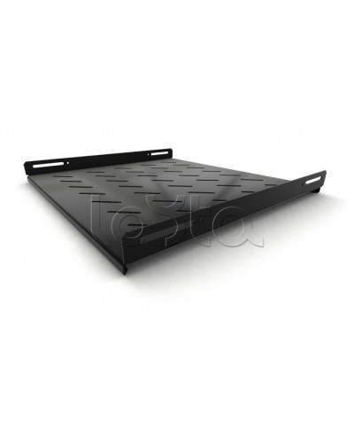 Полка стационарная 1U Hyperline TSH3L-450-RAL9004 в Нефтеюганске Полки для шкафов и стоек Pintop.ru