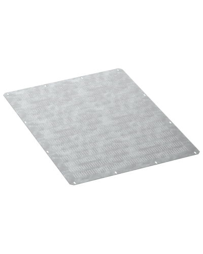 FORMAT Фланец основания вентилируемый в шкаф 800х1000мм IEK (FO-00-FBV-080-100) в Нефтеюганске Аксессуары для стоек и шкафов Pintop.ru