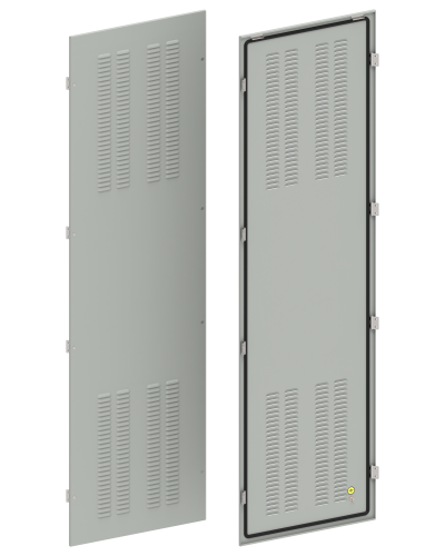 FORMAT Панель боковая вентилируемая 2000х600мм IP31 (2шт/компл) IEK (FO-00-PSV-200-060-31) в Нефтеюганске Аксессуары для стоек и шкафов Pintop.ru