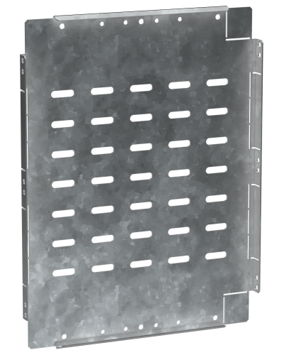 FORMAT Перегородка секционирования вертикальная 400х400мм IEK (FO-00-SWV-040-040) в Нефтеюганске Аксессуары для стоек и шкафов Pintop.ru