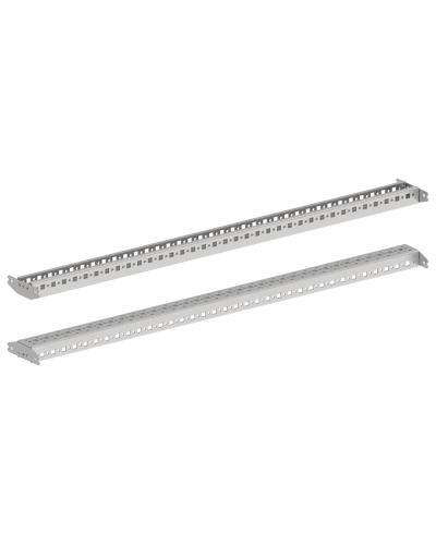 FORMAT Рейка монтажная тип C 1000мм (2шт/упак) IEK (FO-00-VRC-100) в Нефтеюганске Аксессуары для стоек и шкафов Pintop.ru