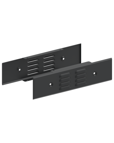 FORMAT Панель цоколя вентилируемая 100х400мм RAL7021 (2шт/компл) IEK (FO-00D-PCV-010-040-7021) в Нефтеюганске Аксессуары для стоек и шкафов Pintop.ru