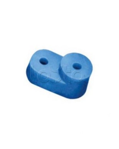 Угловой изолятор для «0» шины синий IEK YIS32 в Нефтеюганске Клеммные колодки Pintop.ru