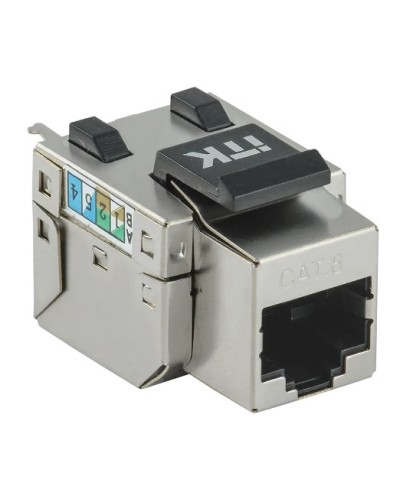 Модуль Keystone Jack кат. 6 FTP 110 IDC 90 град. розет. ITK CS1-1C06F-11 в Нефтеюганске Модули Keystone Pintop.ru