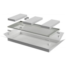 ITK LINEA N Дверь перфорированная 800мм шкафа 47U сер. (LN35-47U8X-DP)