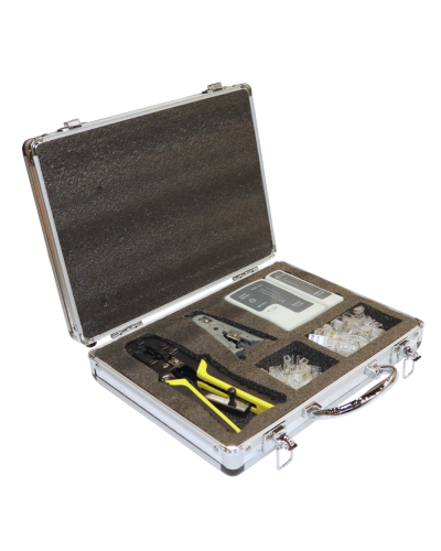 Набор инструментов для изготовления и тестирования патч-кордов LANMASTER LAN-NT-TK/PATCH-TST в Нефтеюганске Аксессуары для стоек и шкафов Pintop.ru