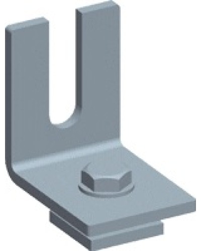 Держатель настенный для алюминиевого лестничного лотка LANMASTER LAN-LTA-WBK в Нефтеюганске Аксессуары для лотков Pintop.ru