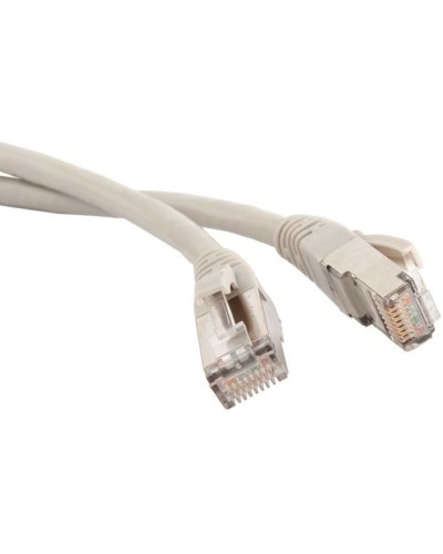 Патч-корд RJ45 FTP кат.6A, 1.0 м, серый LSZH LANMASTER LAN-PC45/S6A-1.0-GY в Нефтеюганске Патч-корды и пигтейлы Pintop.ru