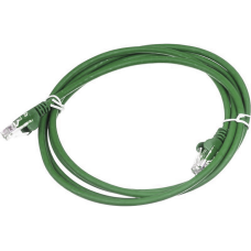 Патч-корд RJ45 - RJ45, 4 пары, UTP, категория 5е, 0.5 м, зеленый, LSZH LANMASTER LAN-PC45/U5E-0.5-GN
