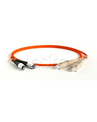 Патч-корд оптический LANMASTER LAN-SC-FC/OM3-0.5 в Нефтеюганске Патч-корды и пигтейлы Pintop.ru