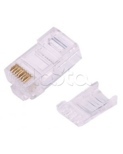 Штекер RJ45 (8P8C) CAT6 со вставкой LAZSO APJ15 в Нефтеюганске Коннекторы Pintop.ru