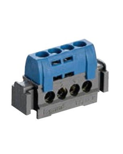 Клеммник синий 4х1.5-16 мм2 LEGRAND 004840 в Нефтеюганске Клеммные колодки Pintop.ru