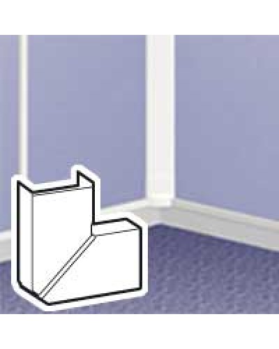 Угол плоский 40x12.5 Legrand 033316 в Нефтеюганске Аксессуары для кабель-канала Pintop.ru