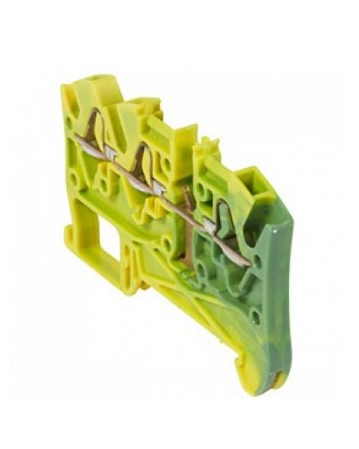 Клемма 4х5 1вх/2вых заземление Legrand 037210 в Нефтеюганске Клеммные колодки Pintop.ru