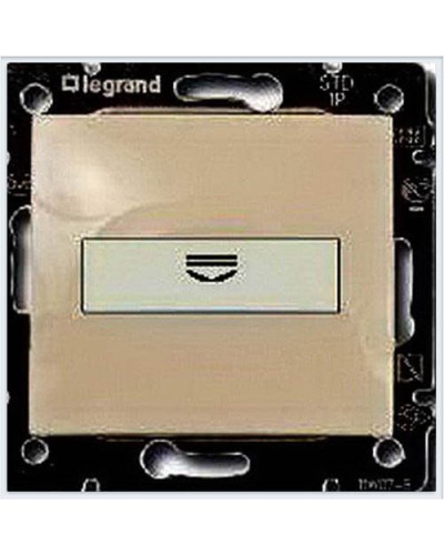 Выключатель c картой 10А слоновая кость Valena Legrand 774134 в Нефтеюганске Аксессуары для кабель-канала Pintop.ru