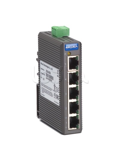 Коммутатор неуправляемый промышленный 5-портовый Moxa EDS-205A в Нефтеюганске Коммутаторы Pintop.ru