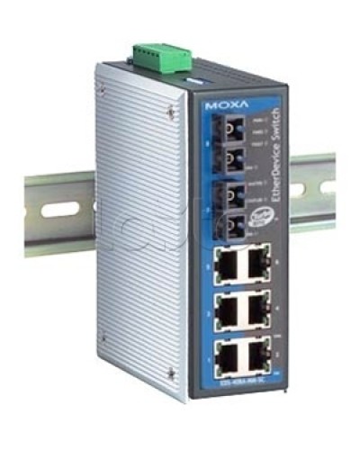 Коммутатор управляемый начального уровня 8-портовый Moxa EDS-408A-SS-SC-T в Нефтеюганске Коммутаторы Pintop.ru
