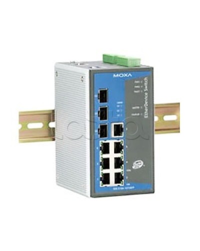 Коммутатор управляемый промышленный 10-портовый Moxa EDS-510A-3SFP в Нефтеюганске Коммутаторы Pintop.ru