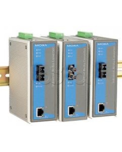 Медиаконвертер Ethernet 10/100BaseTX в 100BaseFX (ST) Moxa IMC-101-M-ST-T в Нефтеюганске Дополнительное оборудование для ОПС Pintop.ru
