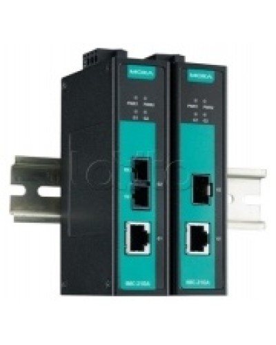 Медиаконвертер Gigabit Ethernet 10/100/1000BaseTX в 100/1000Base (SC) Moxa IMC-21GA-LX-SC в Нефтеюганске Медиаконвертеры Pintop.ru