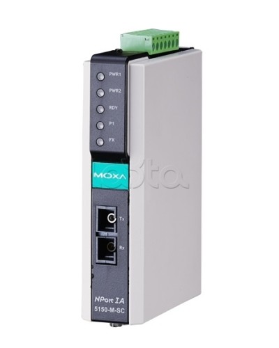 Сервер 1-портовый RS-232/422/485 в Ethernet Moxa NPort IA-5150-M-SC в Нефтеюганске Дополнительное оборудование для ОПС Pintop.ru