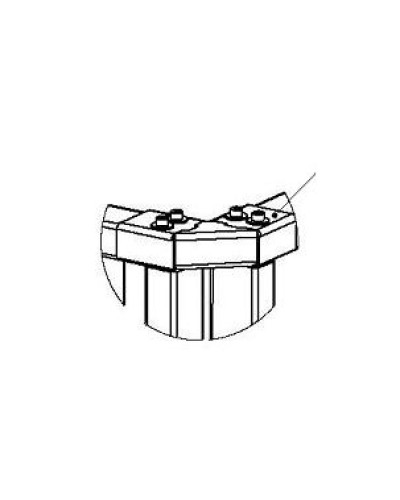 Накладка верхняя PERCo-RF01 0-04 в Нефтеюганске Дополнительное оборудование для СКУД Pintop.ru