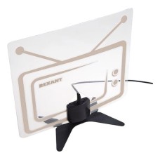 Антенна комнатная «Активная» для цифрового телевидения DVB-T2, Ag-717 REXANT 34-0717