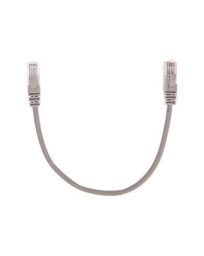Патч-корд U/UTP, CAT 5e, RJ45-RJ45, 26AWG, LSZH, серый, 0,3м REXANT 02-0100-03 в Нефтеюганске Патчкорды (медные) Pintop.ru